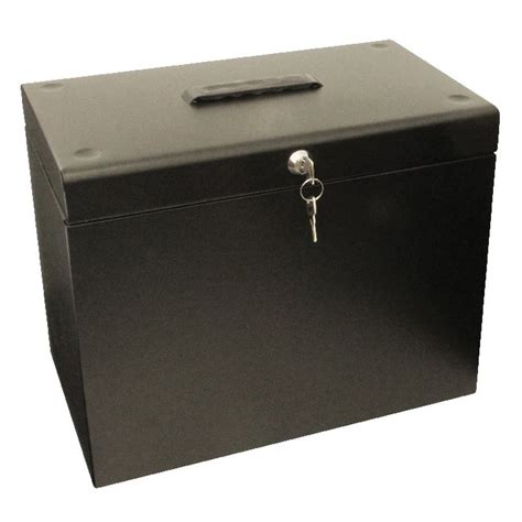 large metal locking box|lockable metal boxes medium.